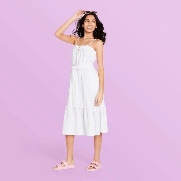 A Midi Dress: Stoney Clover Lane x Target Sleeveless Tiered Dress - Picture 1 of 6